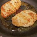 kuuchan86's cooksnap of when they made 鶏むね肉のステーキ　レモンわさびソース.