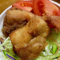 ゆーちまり's cooksnap of when they made 米粉活用から揚げ.