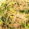 やえまりも's cooksnap of when they made レンジで簡単　もやしと豆苗とツナのナムル.