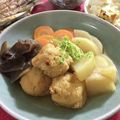 フジぽん's cooksnap of when they made しみじゅわ～簡単がんもどきと大根の煮物☆.