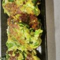 ☆ミルミル's cooksnap of when they made 超絶簡単！余ったお好み焼き粉でチヂミ！.
