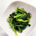 ゆきんこぱぱ's cooksnap of when they made 小松菜の胡麻和え.