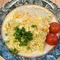 ヒロ５０'s cooksnap of when they made らっきょうタルタル塩とんこつまぜそば.