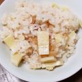 のりりん11's cooksnap of when they made あっさりな たけのこご飯.