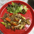 chi−ちゃん's cooksnap of when they made 節約！簡単！豚こま肉と白ネギの甘辛炒め♪.