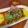 すいれんさい's cooksnap of when they made 世界一のアボカドミョウガネギオリーブ醤油.