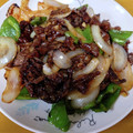 えみりんたん's cooksnap of when they made 牛肉と玉ねぎとピーマンのオイスター炒め.