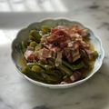 ナピト's cooksnap of when they made 簡単♪　ササギ（モロッコ隠元）の煮物.