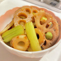 のぶえやま's cooksnap of when they made セロリとれんこんと竹輪のきんぴら.