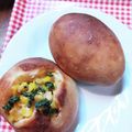 お山のエイ's cooksnap of when they made 楽してパン生地　中力粉で♪.