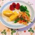 yesmama's cooksnap of when they made 辛子明太子で卵焼き.