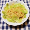 ﾁｲﾁｬﾝﾏﾏ's cooksnap of when they made キャベツとツナマヨのパスタ.