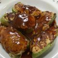 ＲＡＲＡ☆'s cooksnap of when they made パン粉不要 ジューシー♡ピーマンの肉詰め.