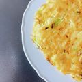 yucacooks's cooksnap of when they made 米粉でキャベツたっぷりお好み焼き.