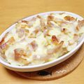 ドルフィンサーモン's cooksnap of when they made 簡単＆時短！ポテトとベーコンのチーズ焼.