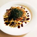 mayurich's cooksnap of when they made 米粉と豆腐！もちもちお好み焼き！.
