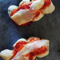 ★こーひーびーと☆'s cooksnap of when they made ★薄力粉でウインナーパン★（改良版）.