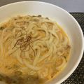 ねぎょりた's cooksnap of when they made 麻婆が余ったら！麻婆豆腐担々うどん.