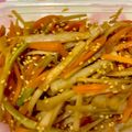 チビねこ12's cooksnap of when they made 春の香り♪ウドと人参の甘辛きんぴら☆.