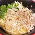 そもそもさん's cooksnap of when they made 鶏ひき肉ともやしの味噌うどん.