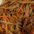 みるぴょん〃's cooksnap of when they made もう一品‼人参とごぼうと蓮根のきんぴら.
