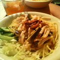 xeno（ぜの）'s cooksnap of when they made チキンとなすの冷製パスタ　柚子胡椒風味.