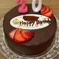 ☆☆KORON☆☆'s cooksnap of when they made 初心者向♡米粉で作るチョコクリームケーキ.