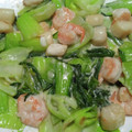 クック6DDPP8☆'s cooksnap of when they made パパッと♪えびと青梗菜のマヨ炒め.