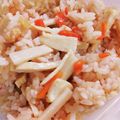 ゆきにゃン's cooksnap of when they made 炊飯器で簡単！筍おこわ.