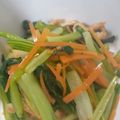クックSEESE4☆'s cooksnap of when they made 小松菜のカラフルナムル.