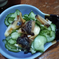 ひっこ's cooksnap of when they made きゅうりとサザエの酢の物.