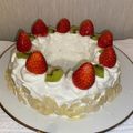 カステッロ777's cooksnap of when they made エンゼルショートケーキ.