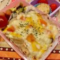 アリエちゃん's cooksnap of when they made グラタンの残りでお弁当ドリア.
