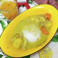 た～ちん＊'s cooksnap of when they made 筍・なす・鶏胸肉のグリーンカレー.