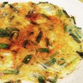 τомоко's cooksnap of when they made 新じゃがと新玉ねぎのチーズチヂミ.