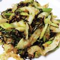 MAXA！'s cooksnap of when they made セロリのおかか塩昆布炒め♡.