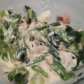 ヨシヨッシー's cooksnap of when they made 小松菜のツナマヨ塩昆布和え.