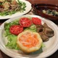 こつゆ514's cooksnap of when they made すだちでお花カップ♪.