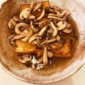 NON♡RAMU's cooksnap of when they made めんつゆで簡単！厚揚げのキノコあんかけ.