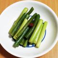 キャサリン＆'s cooksnap of when they made 肴に常備菜に♪ニンニクの芽の浅漬け୨୧.