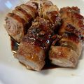 acomomo's cooksnap of when they made ✩薄切り肉でお手軽簡単チャーシュー✩.