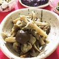 フジぽん's cooksnap of when they made 簡単ヘルシー♪ゴボウときのこのおかか煮.