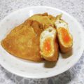 ＠迷子＠'s cooksnap of when they made 甘辛油揚げに包まれた♪きつね★たまご.