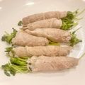 悠LOVE航's cooksnap of when they made 豚ロースの豆苗巻き.