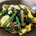 アイリッシュショコラ's cooksnap of when they made ＊白だしでニラとしめじと卵の炒め物＊.