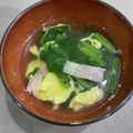 クックIT9OT1☆'s cooksnap of when they made ほうれん草とベーコンのスープ✿.