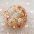 ＊ねこるぅん＊'s cooksnap of when they made 梅マヨ＆チーズ☆おにぎり.