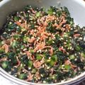 ☆ゆずれもん☆'s cooksnap of when they made 超簡単！小松菜の生ふりかけ.