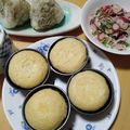 よちりん's cooksnap of when they made HM使用★酒粕蒸しパン.