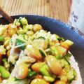 ゆしゅな's cooksnap of when they made キュウリとオクラと納豆のネバネバ和え.